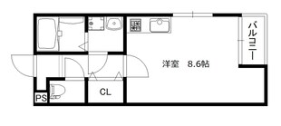 イル・カーサ大橋南の物件間取画像